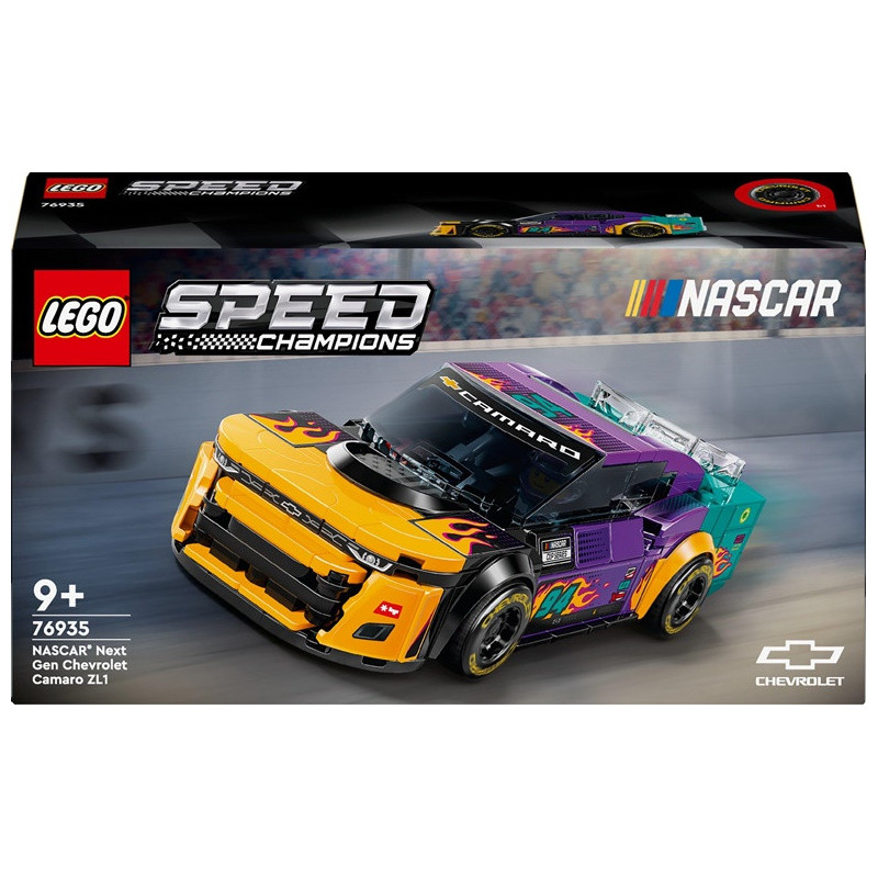LEGO SPEED CHAMPIONS 76935 NASCAR Next Gen Chevrolet Camaro ZL1