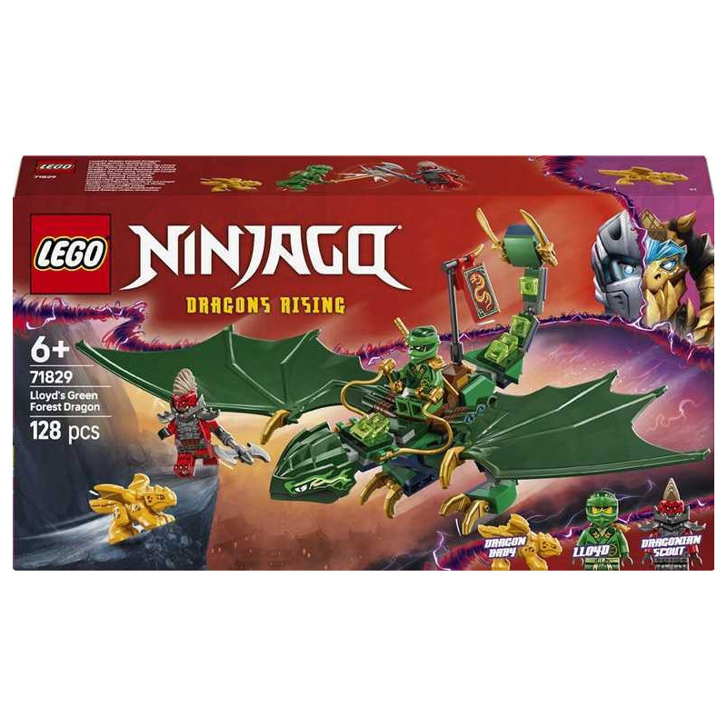 LEGO NINJAGO 71829 Lloyd's Green Forest Dragon