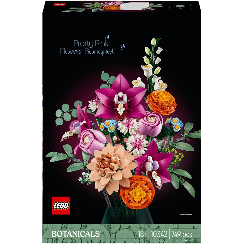 LEGO Botanicals 10342 Pretty Pink Flower Bouquet