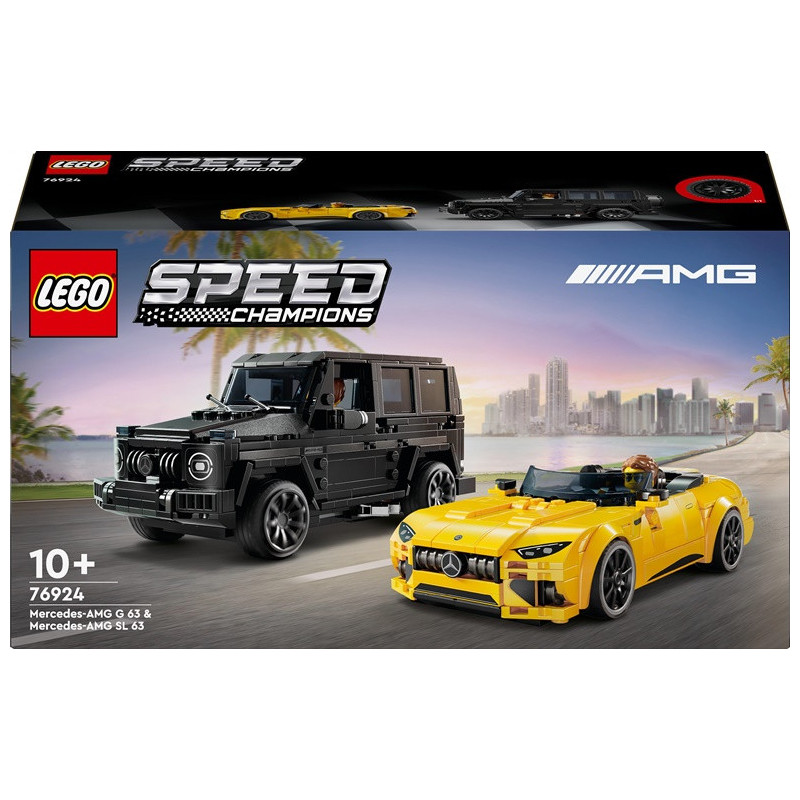 LEGO Speed Champions 76924 Mercedes-AMG G 63 i Mercedes-AMG SL 63