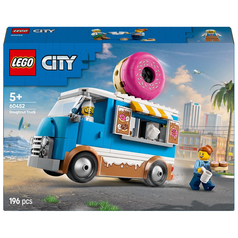 LEGO CITY 60452 Doughnut Truck