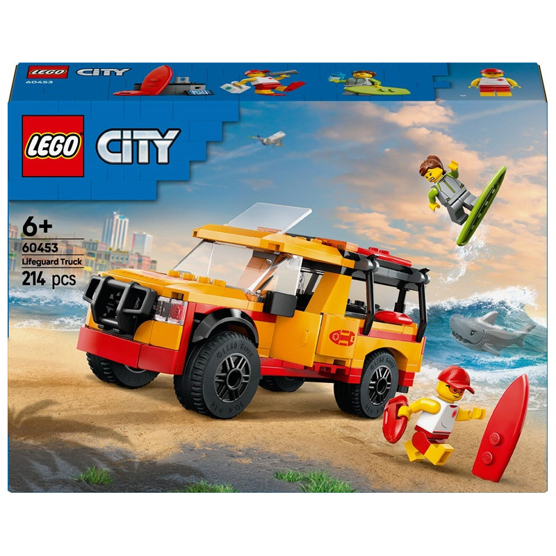 LEGO CITY 60453 Lifeguard Beach Rescue Truck
