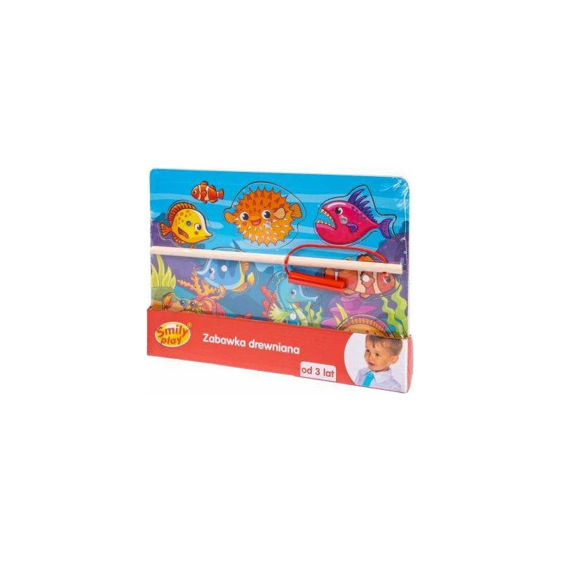 Smily Play Wooden Magnetic Puzzle Fishing