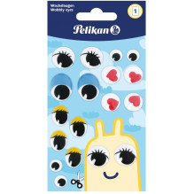 Pelikan stickers googly...