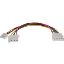 InLine Molex - 4-pin Floppy 0.13m Wielokolorowy (29658)