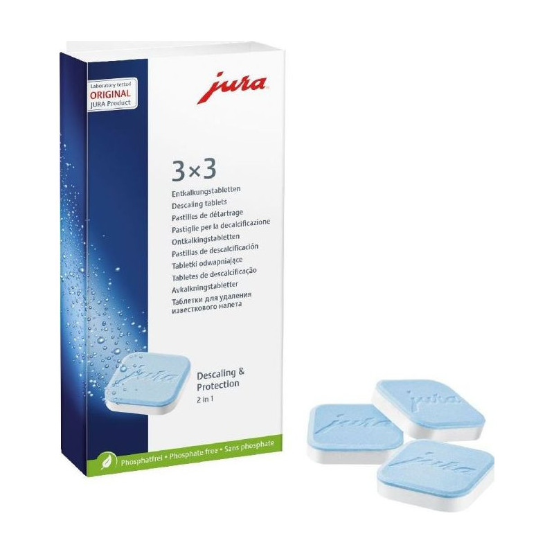 Jura Descaler tablets 3x3pcs.