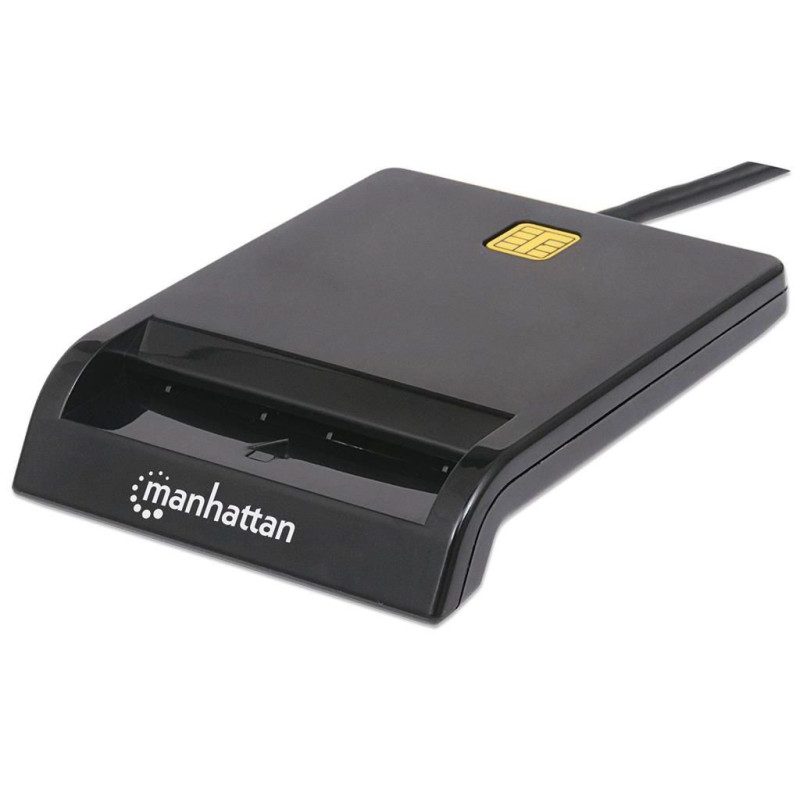 Manhattan Smart Card Reader - USB Contact Reader - External 766623102049