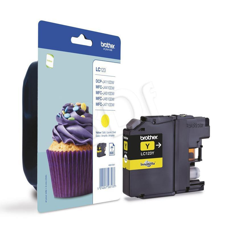 Brother LC123Y Yellow