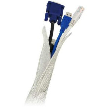 LOGILINK - Flexible cable organizer gray