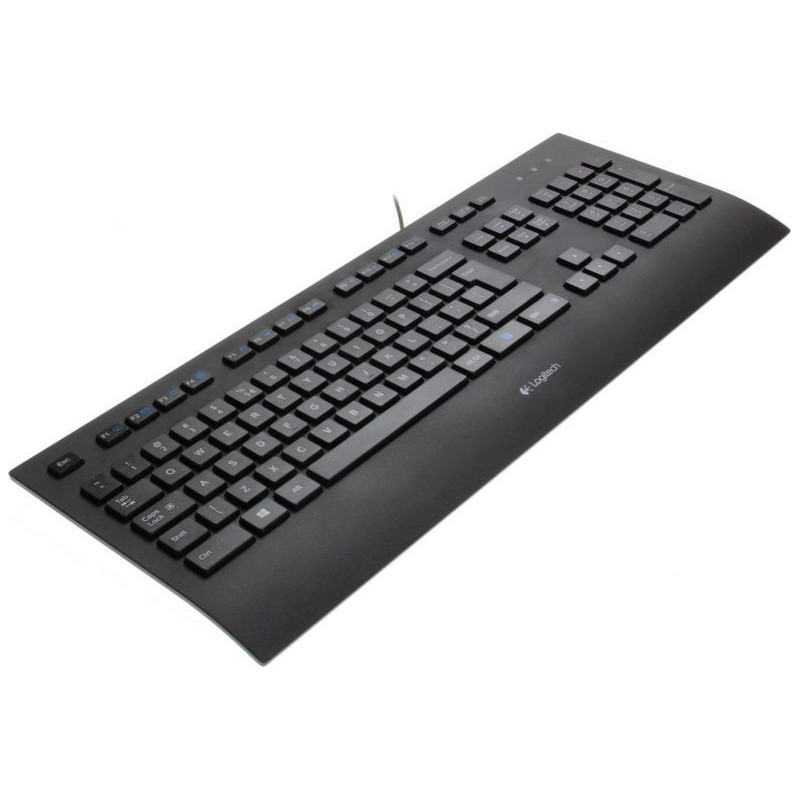 Logitech K280e for Business keyboard USB QWERTY US International Black