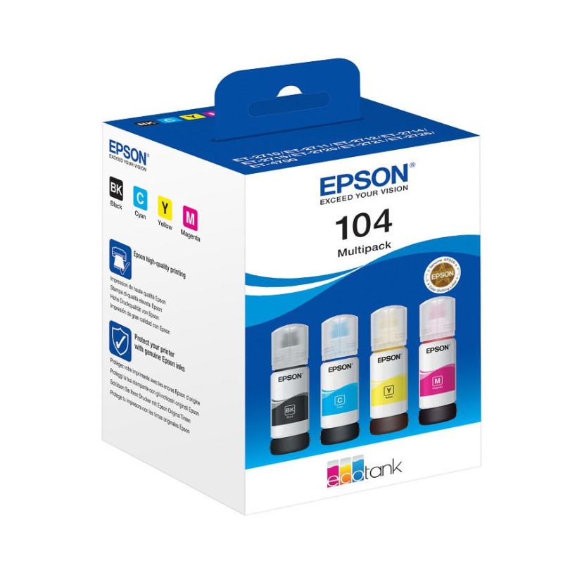 EPSON 104 EcoTank 4-colour Multipack