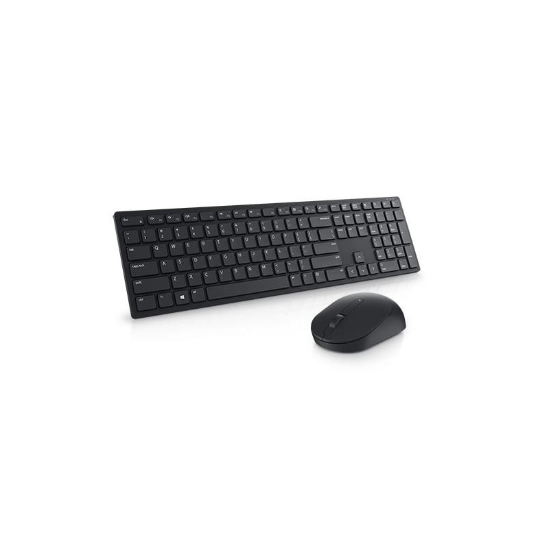Dell Pro Keyboard and Mouse (RTL BOX) KM5221W Wireless Wireless (2.4 GHz) Batteries included Russian (QWERTY) Black