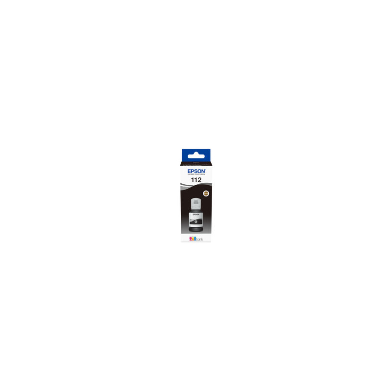 Epson 112 EcoTank Pigment C13T06C14A Ink Bottle Black 8715946674742