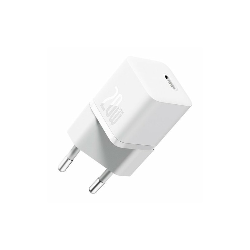 Baseus Charger Mini wall charger GaN5 20W (white)