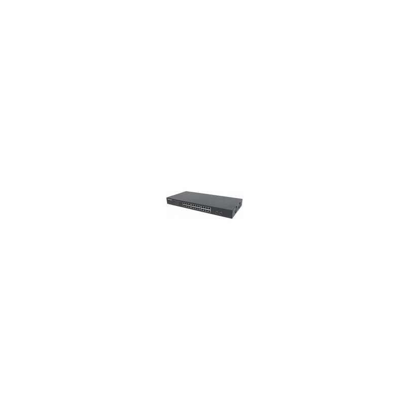 Intellinet Switch 24x GE Rackmount 2x SFP
