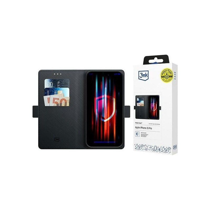 Apple iPhone 15 Pro - 3mk Wallet Case