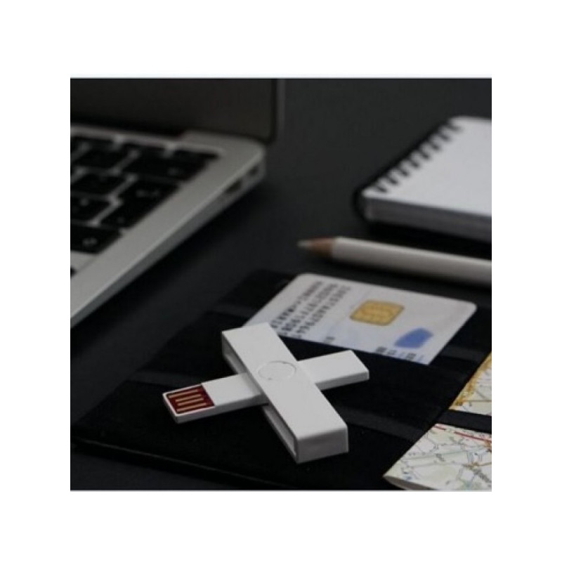 +ID Smart Card Reader white BLISTER
