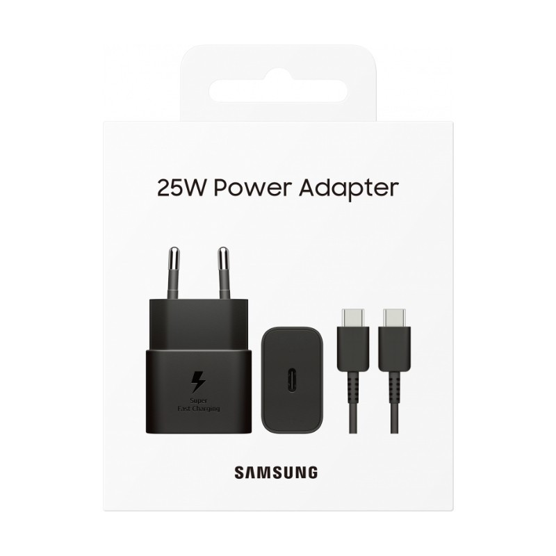 SAMSUNG Charger 25W with cable black