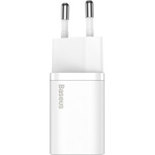Baseus CCSUP-B02 tīkla lādētājs USB-C / 20W / 3A balts