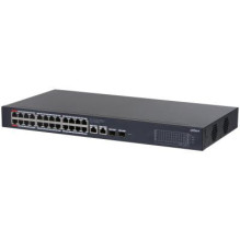 SwitchDAHUACS4228-24GT-240Desktop / pedestalRack2xSFP26xRJ45240 WattsCS4228-24GT-240
