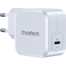 Choetech fast charger USB C 45W PPS PD white (PD8007)