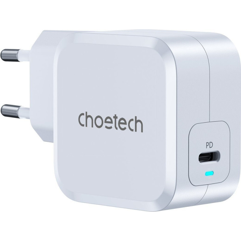 Choetech fast charger USB C 45W PPS PD white (PD8007)