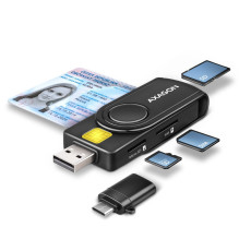 AXAGON CRE-SMP2A USB Smart...