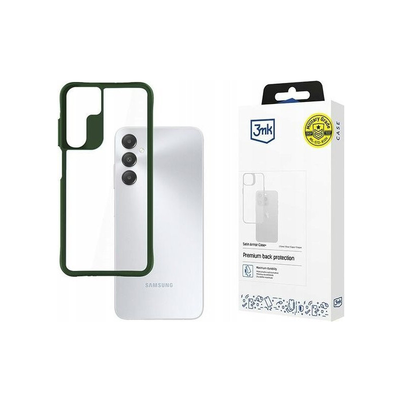 Samsung Galaxy A15 5G - 3mk Satin Armor Case+ Green