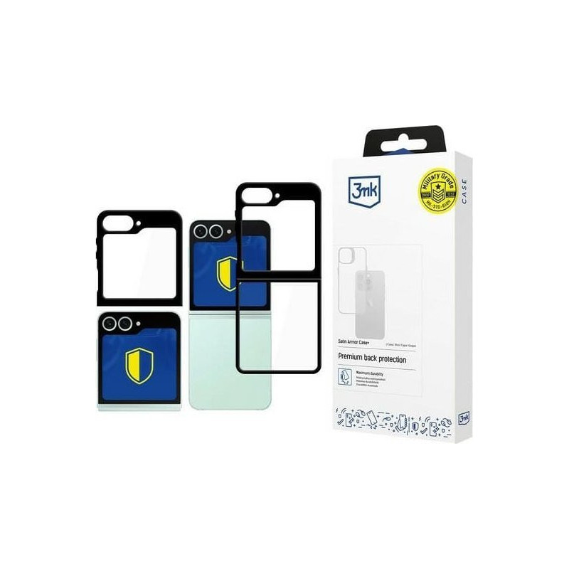 Samsung Galaxy Z Flip 6 - 3mk Satin Armor Case+ Flip