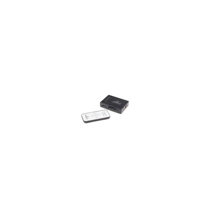 Gembird Cablexpert DSW-HDMI-53 - Video / Audio Switch - 5 x HDMI - Desktop (DSW-HDMI-53)