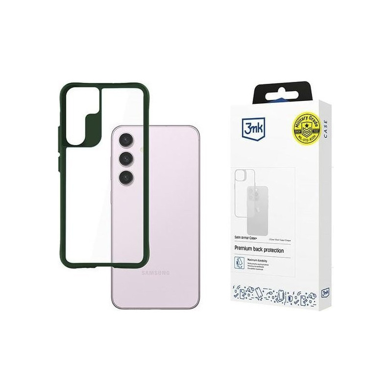 Samsung Galaxy S24 - 3mk Satin Armor Case+ Green
