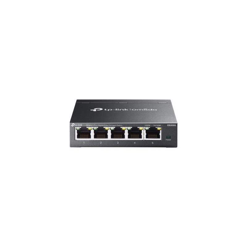 TP-Link Omada ES205G network switch Managed Gigabit Ethernet (10 / 100 / 1000) Black