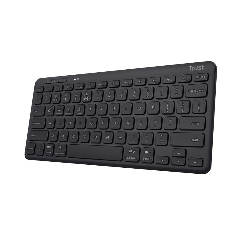 Trust Lyra keyboard RF Wireless + Bluetooth QWERTY Black (24707)