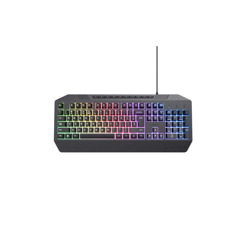 Trust GXT 836 Evocx keyboard Gaming USB QWERTY US English Black (24722)