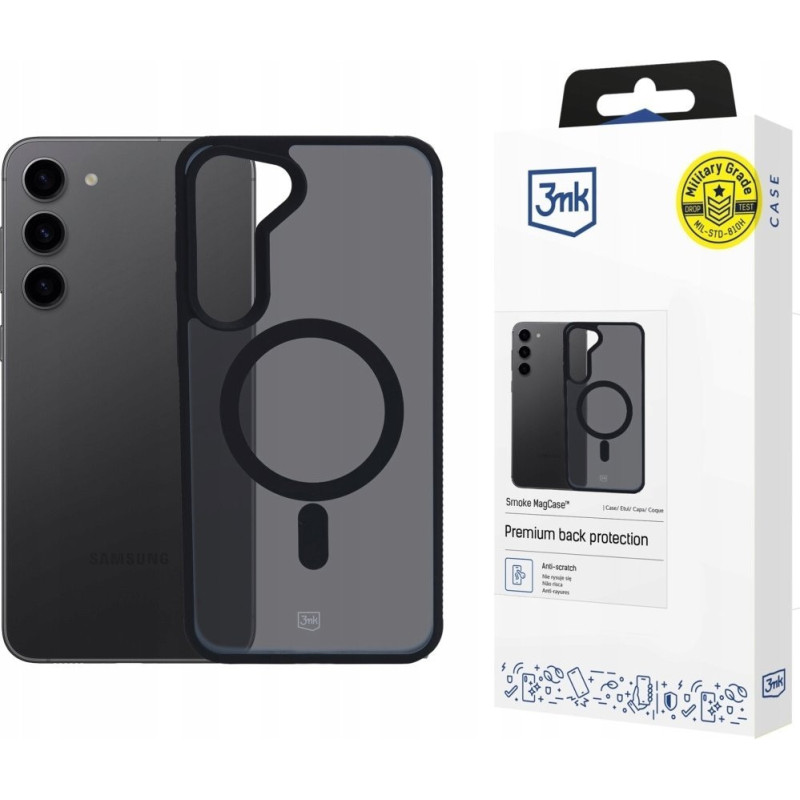 Samsung Galaxy S24+ - 3mk Smoke MagCase