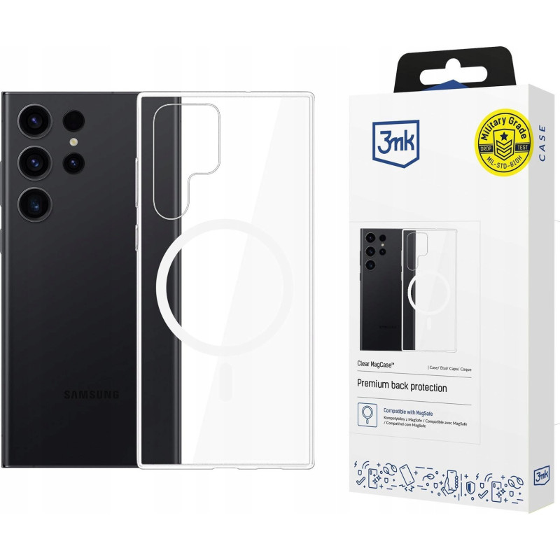 Samsung Galaxy S24 Ultra - 3mk Clear MagCase