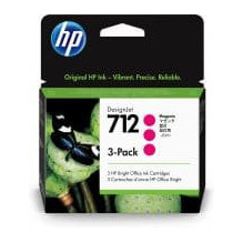 HP 712 3-Pack 29-ml Magenta...