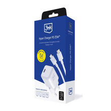 3mk Hyper Charger PD 25W + 1x USB-C-C Cable