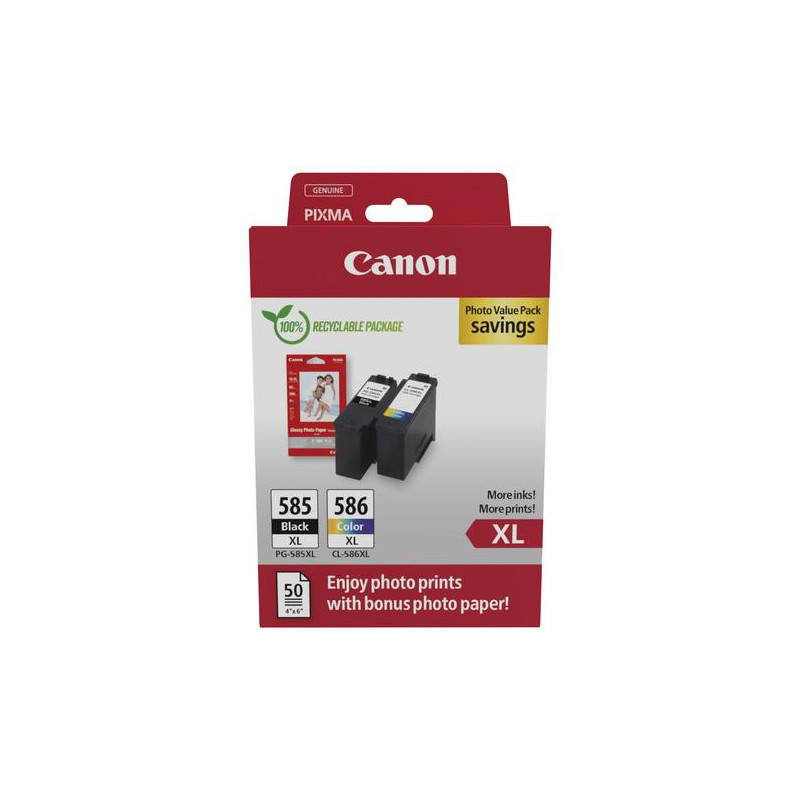 Canon PG-585 XL / CL-586 XL Photo Value Pack