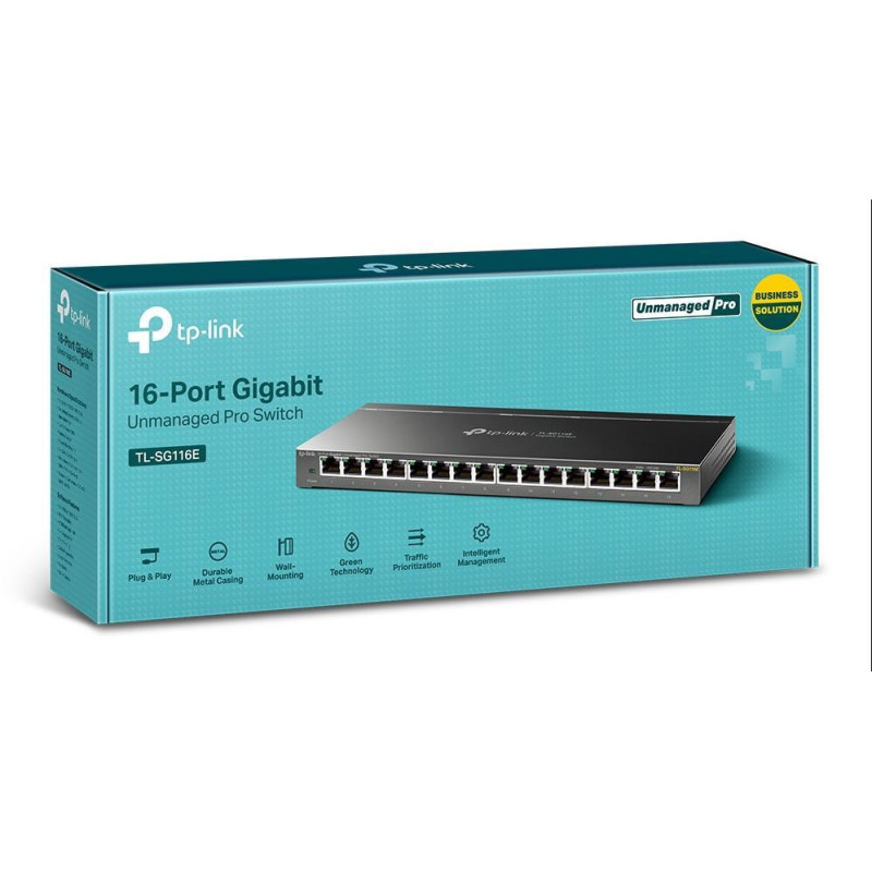 TP-Link SG116E Switch 16xGbE