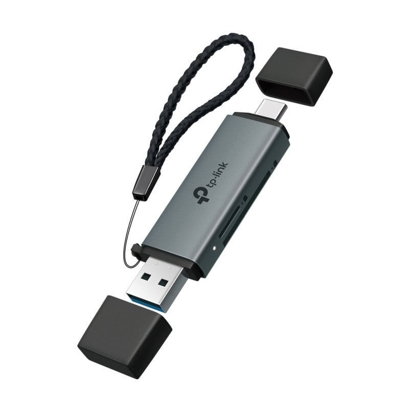 TP-LINK USB 3.0 Type-C&amp;A to SD and microSD 3.0 Card Reader UA430D