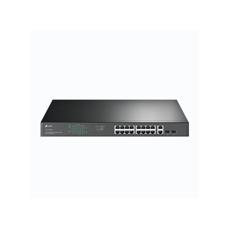 TP-LINK Switch TL-SG1218MP Unmanaged Rack Mountable 10 / 100 Mbps (RJ-45) ports quantity 18 PoE+ ports quantity 16 69353