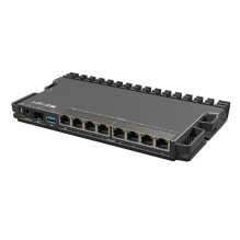 MikroTik RouterBOARD RB5009UPr+S+IN No Wi-Fi Router Switch Rack Mountable 10 / 100 / 1000 Mbit / s Ethernet LAN (RJ-45) 
