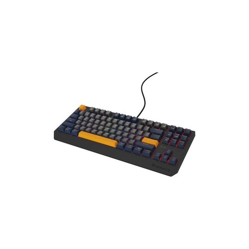 THOR 230 Mechanical Gaming Keyboard Wired US Naval Blue Negative USB Type-A Outemu Panda