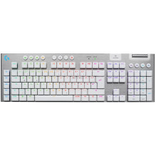 LOGITECH G915 X LIGHTSPEED Wireless Gaming Keyboard - WHITE - US INT'L - 2.4GHZ / BT - EMEA28i-935 - TACTILE