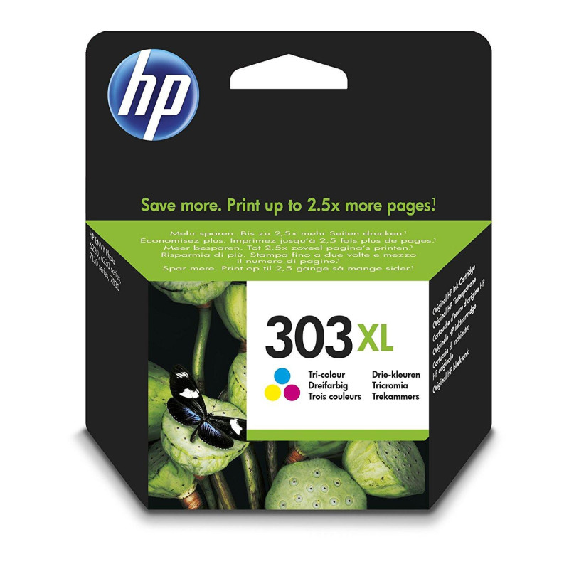 HP T6N03AE ink cartridge 3-colors No. 303 XL