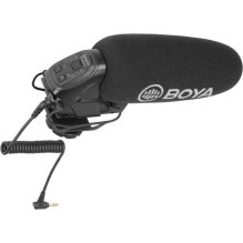 Boya super-cardioid shotgun microphone