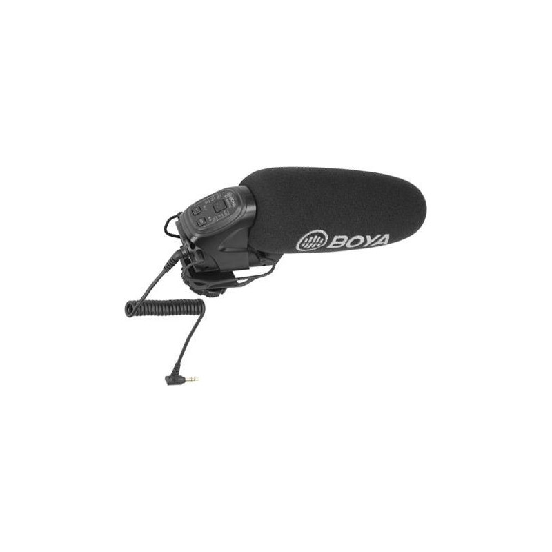 Boya super-cardioid shotgun microphone