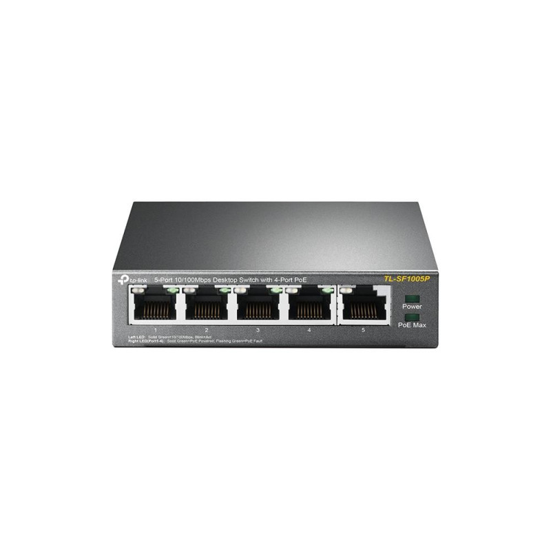 TP-LINK 5-Port 10 / 100Mbps Desktop Switch POE