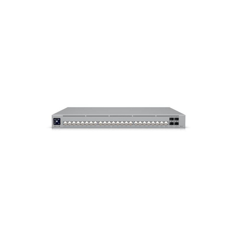 UBIQUITI PRO HD 24 POE PROFESSIONAL-GRADE LAYER 3 ETHERLIGHTING™ SWITCH WITH (2) 10 GBE POE++ (22) 2.5 GBE POE++ AND (4)